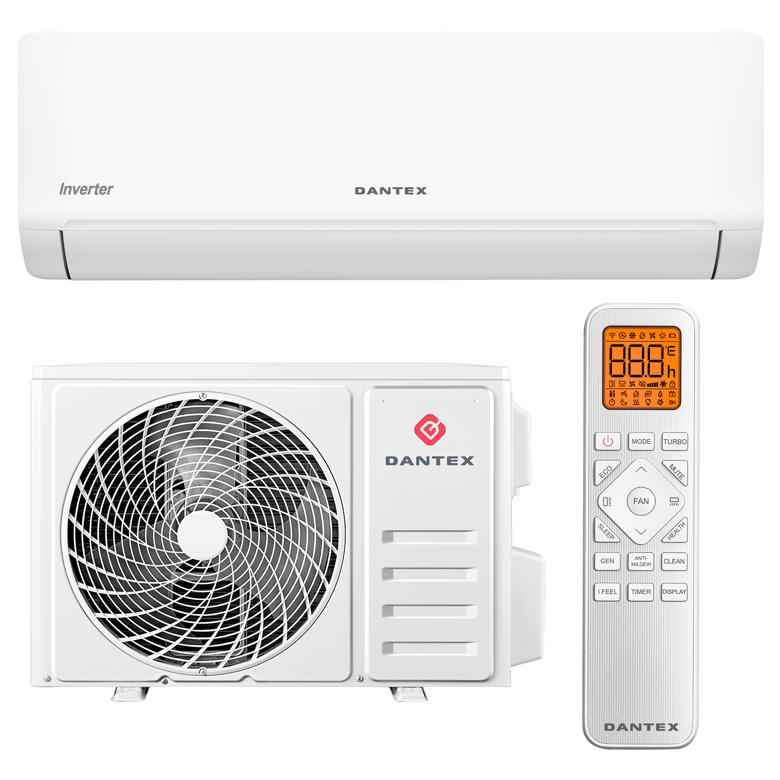 Настенный кондиционер Dantex RK-24KATGI/RK-24KATGIE Absolute Inverter
