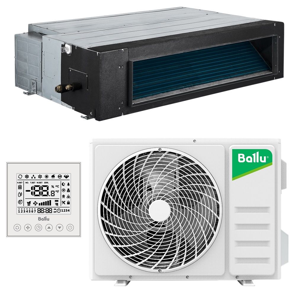 Канальный кондиционер Ballu BLCI_D-18HN1_24Y Universal 2 DC