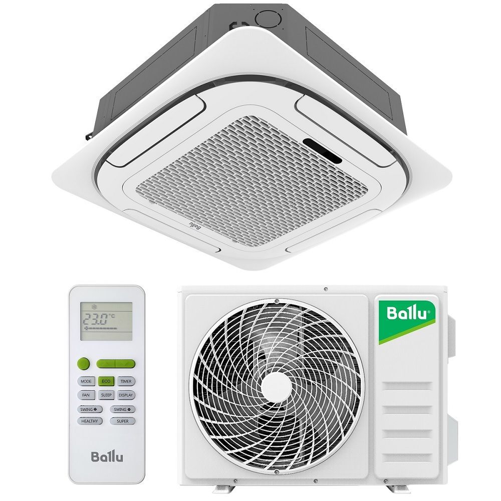 Кассетный кондиционер Ballu BLCI_C-36HN1_24Y Universal 2 DC